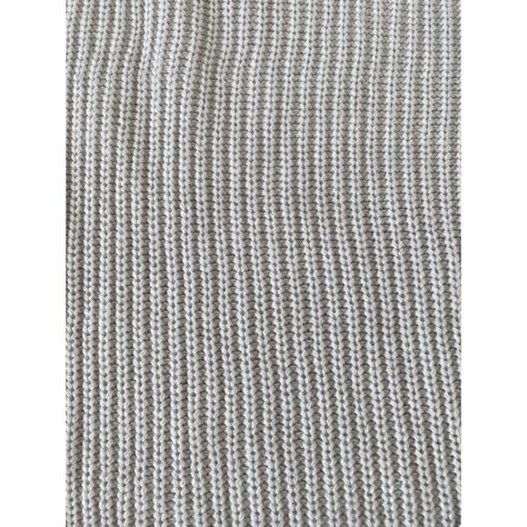 Sanctuary Womens Gray Loose Knit Open Back Crew Neck Sweater NWT Size Large - Picture 5 of 11